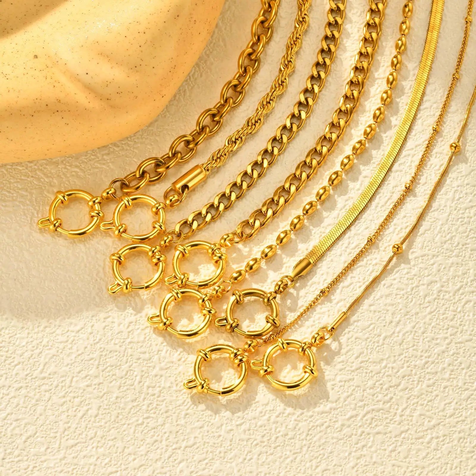 Corrente Choker Elos Minimalista para Estilo